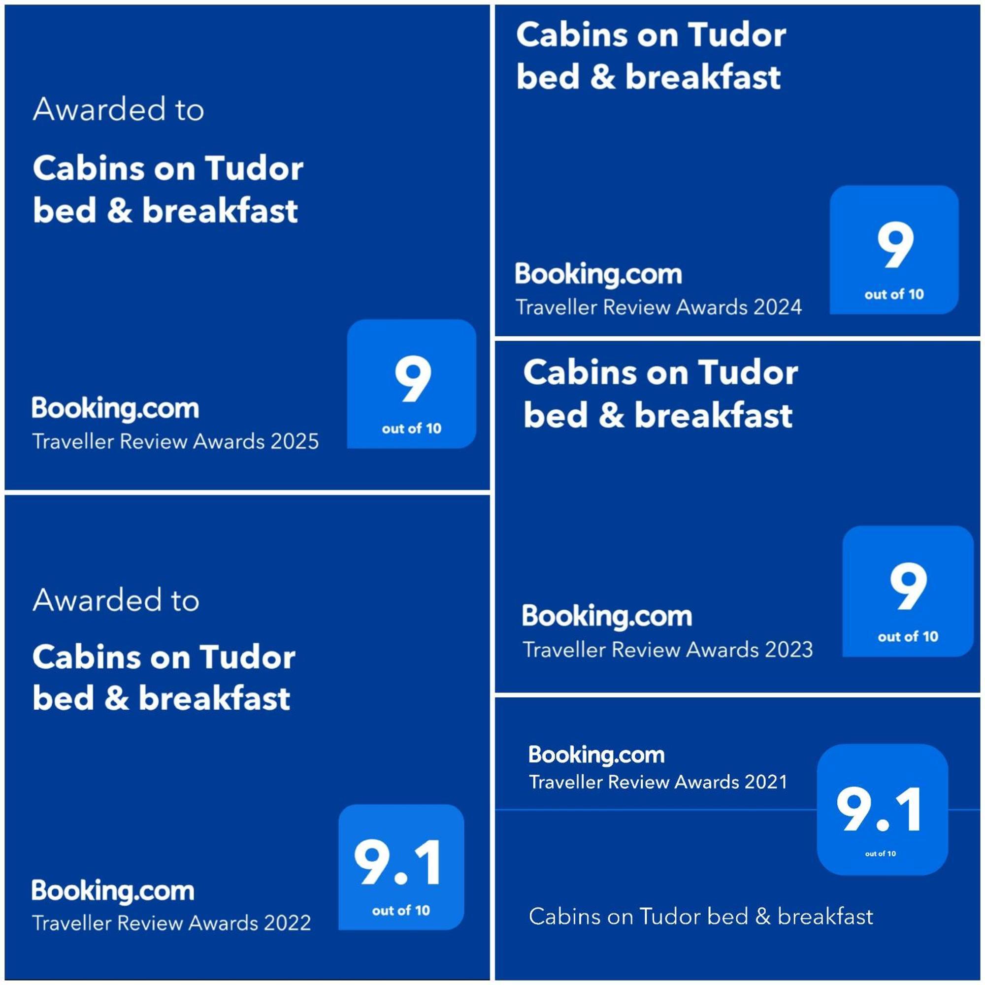 Cabins On Tudor Bed & Breakfast 모투에카 외부 사진